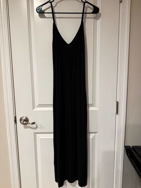 Casual Slip Maxi Dress - Minimalist Women's Dress